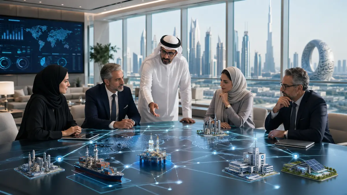 Fractional executives supporting high-impact mandates across industries in the Middle East