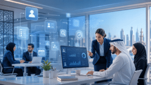 HR automation and BPO digital dashboard for GCC workforce operations