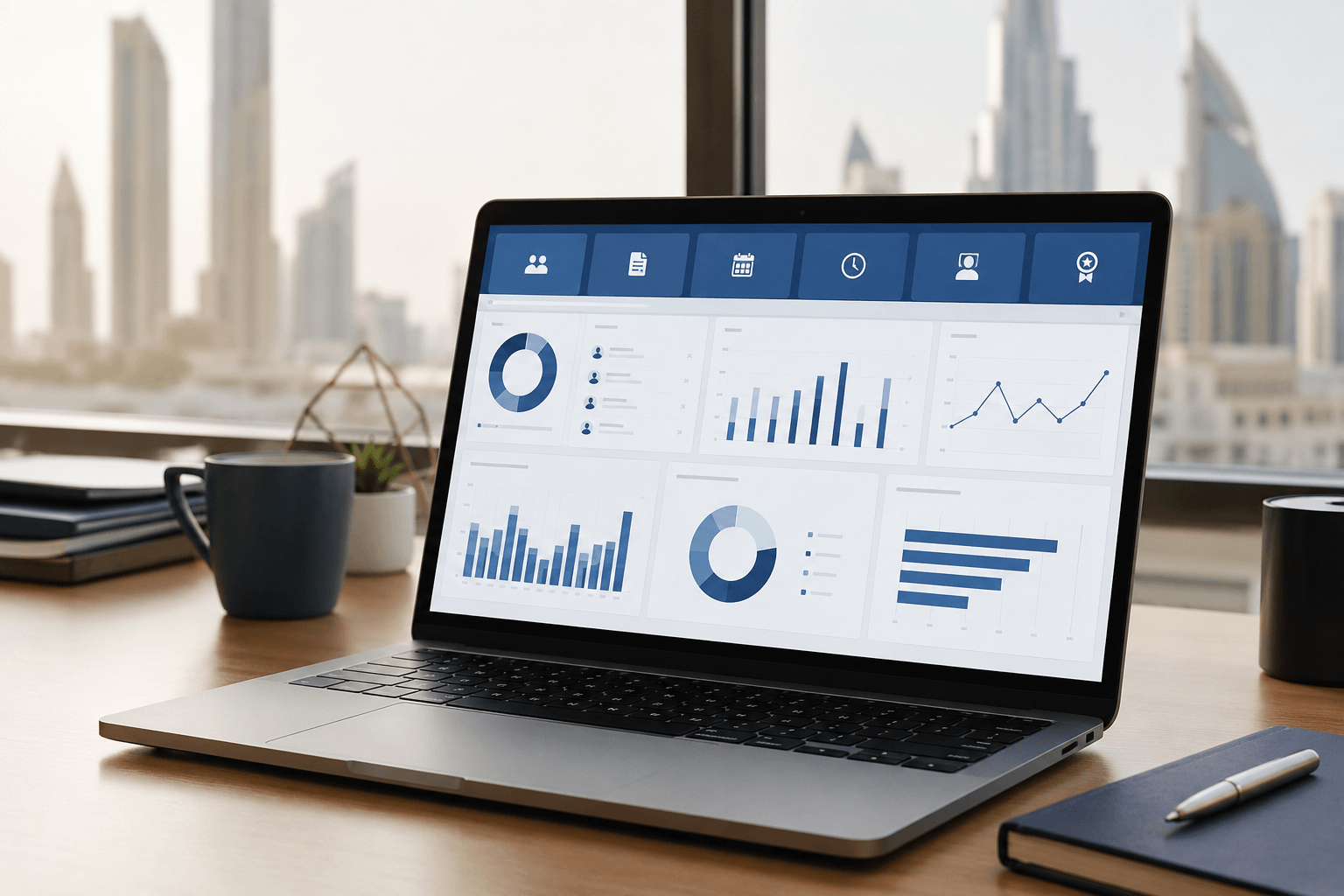 Menaitech HR software modules for payroll and attendance automation